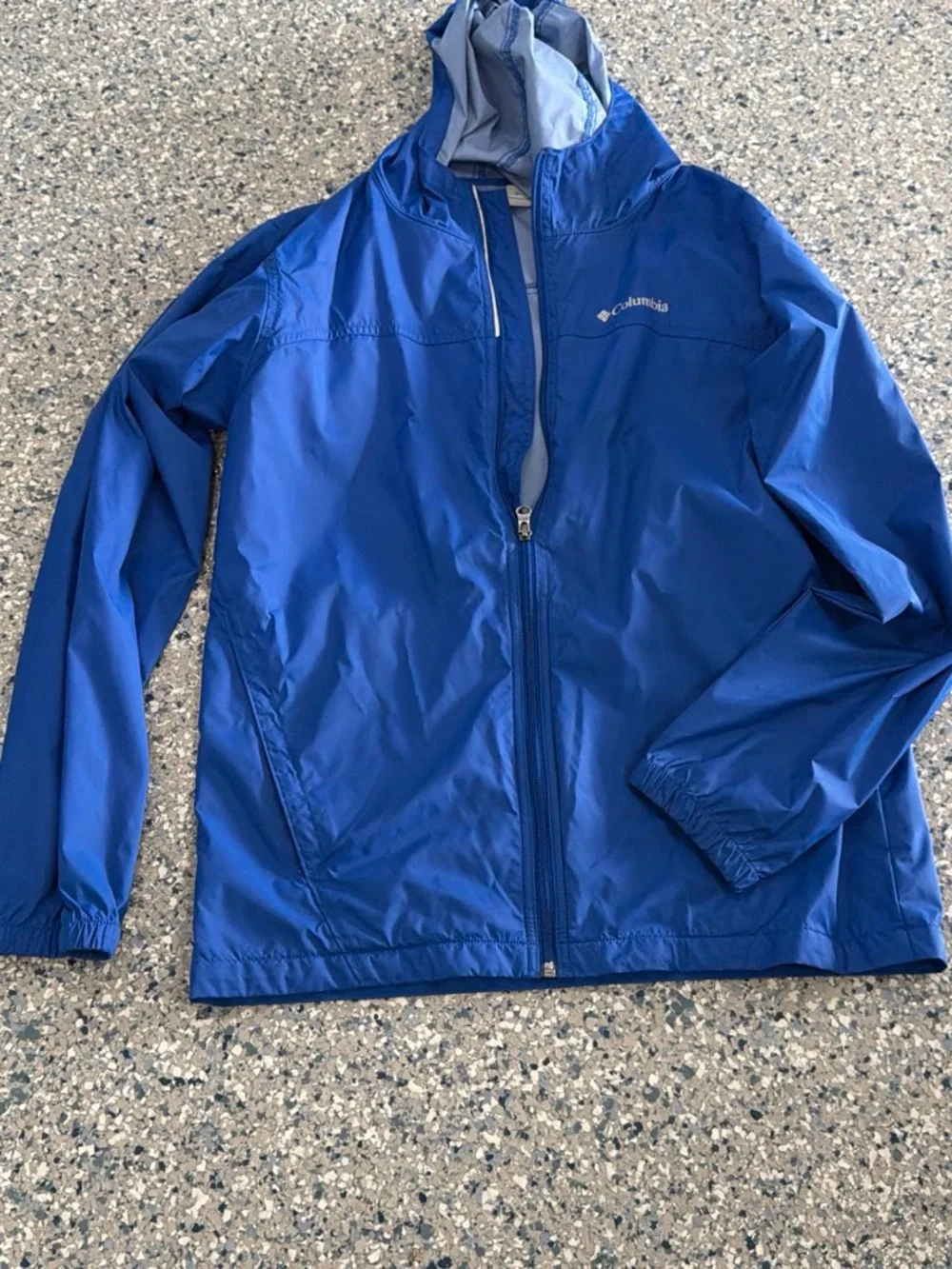 Columbia kids Blue Lightweight Hooded Jacket
